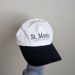 St. Moritz, Switzerland Men's Women's Baseball Hat